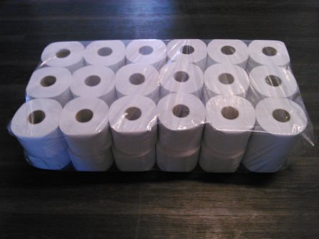 Papír toaletní bílý dvouvrstvý 40 m